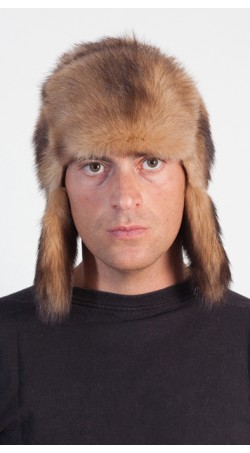 Polecat fur hat - Russian Style